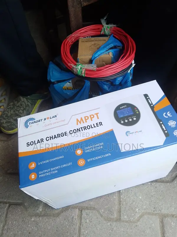 Target MPPT Solar Charge Controller With Wi-Fi Monitoring