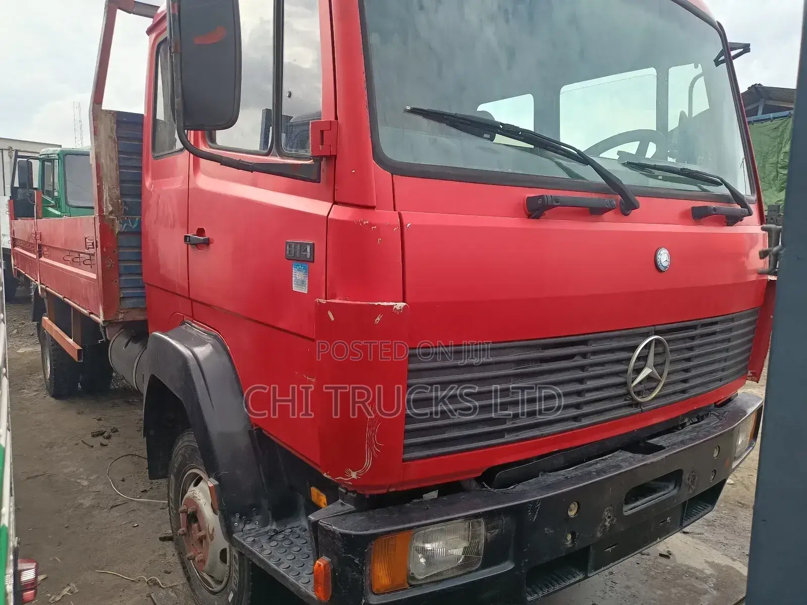 Mercedes Benz 814 Pickup Truck Double Cabin Direct German