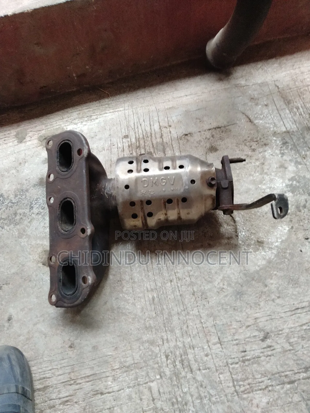 Back Engine Catalyst Hyundai Santafe 2018 Model Follow Come
