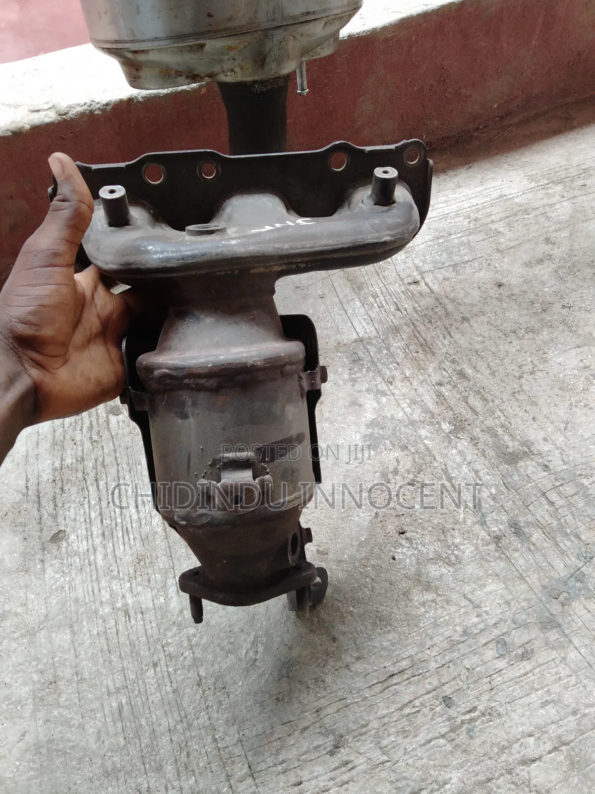 Back Engine Catalyst Hyundai Santafe 2018 Model Follow Come