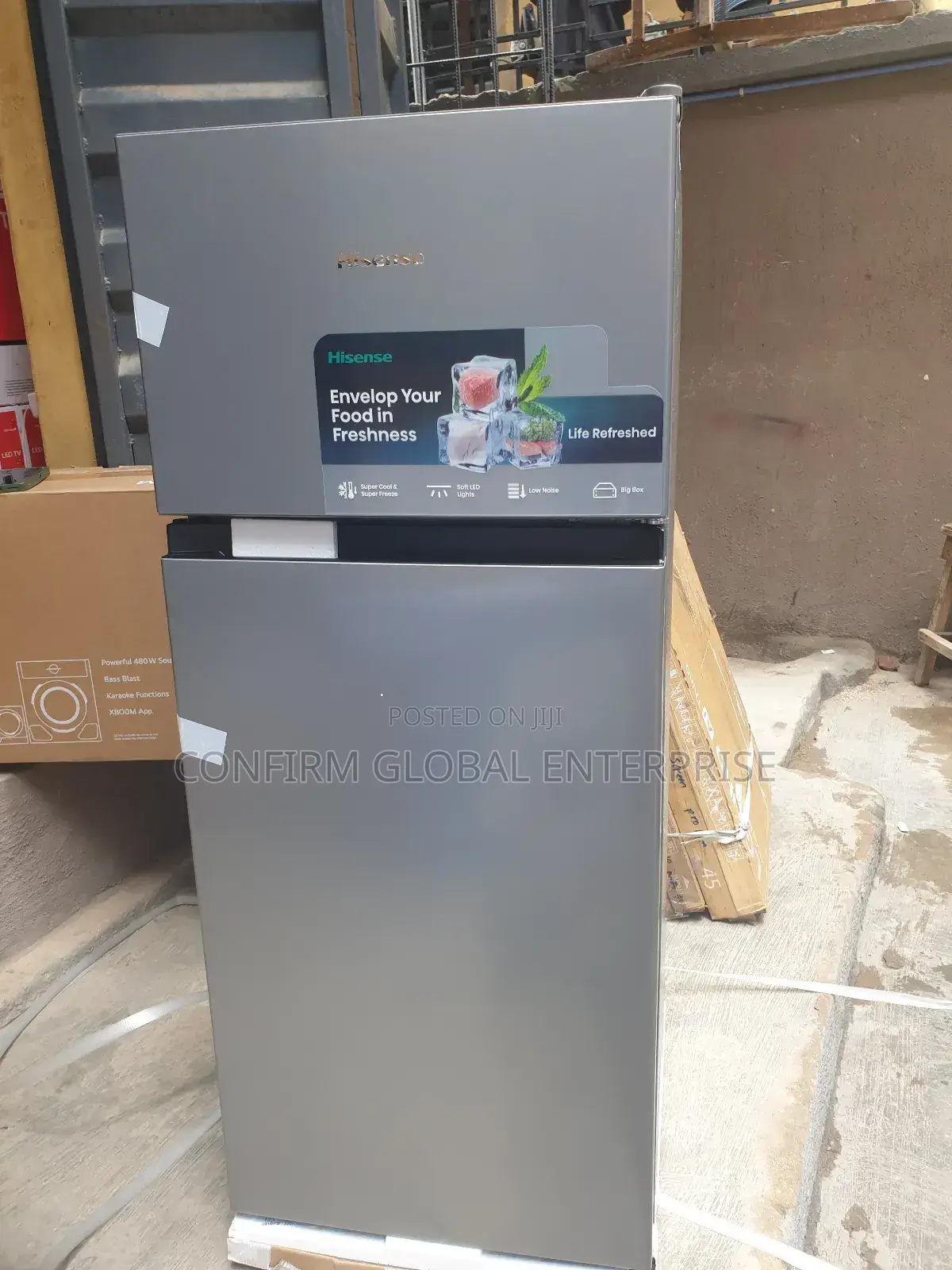 Hisense 124liter Top Freezer Refrigerator