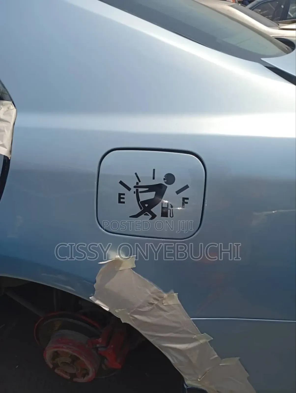 Car Tank Stickers