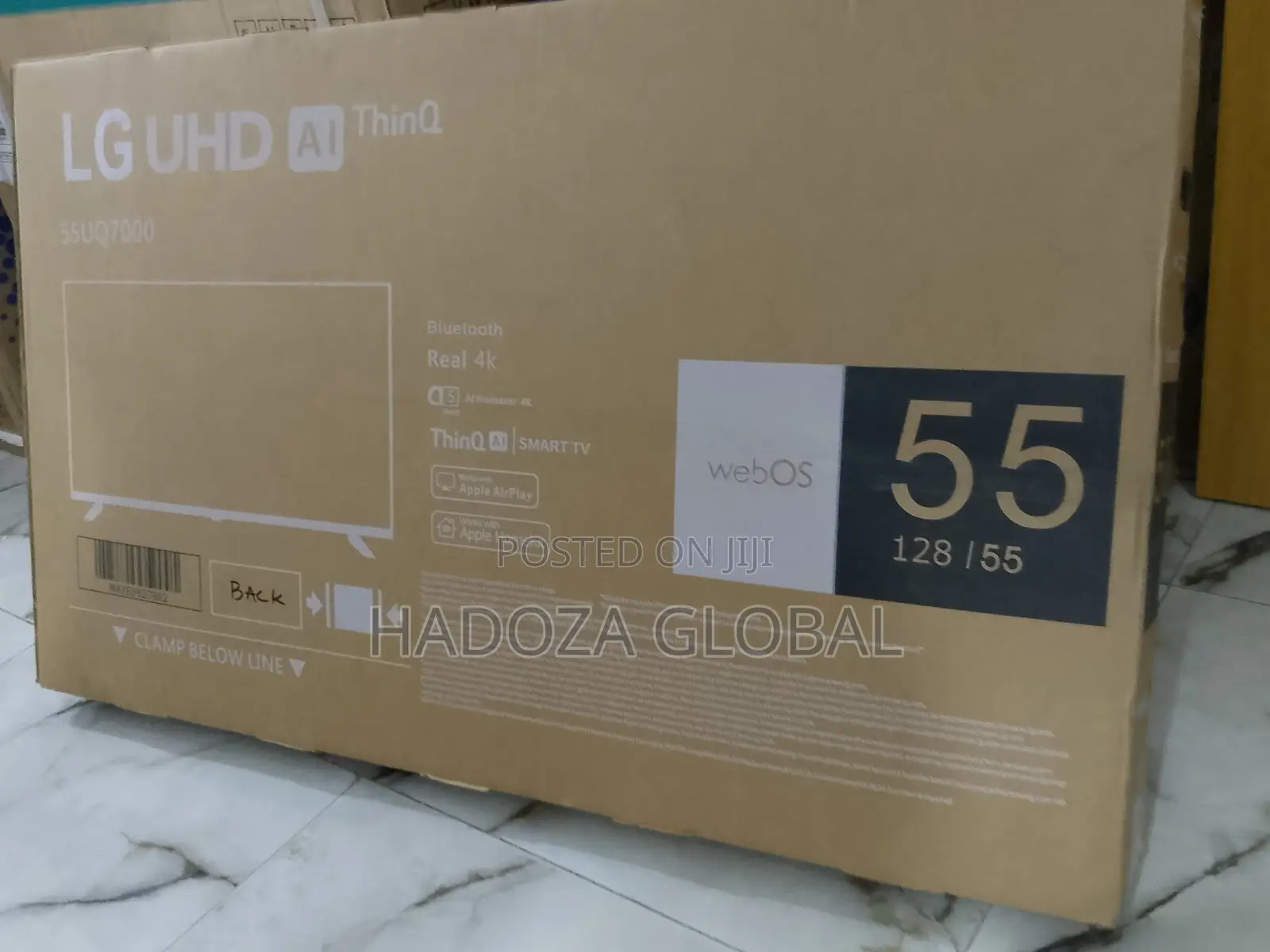 Hyper Smart Lg Display - 55" Thinq Uhd 4k Tv With Webos - Ai
