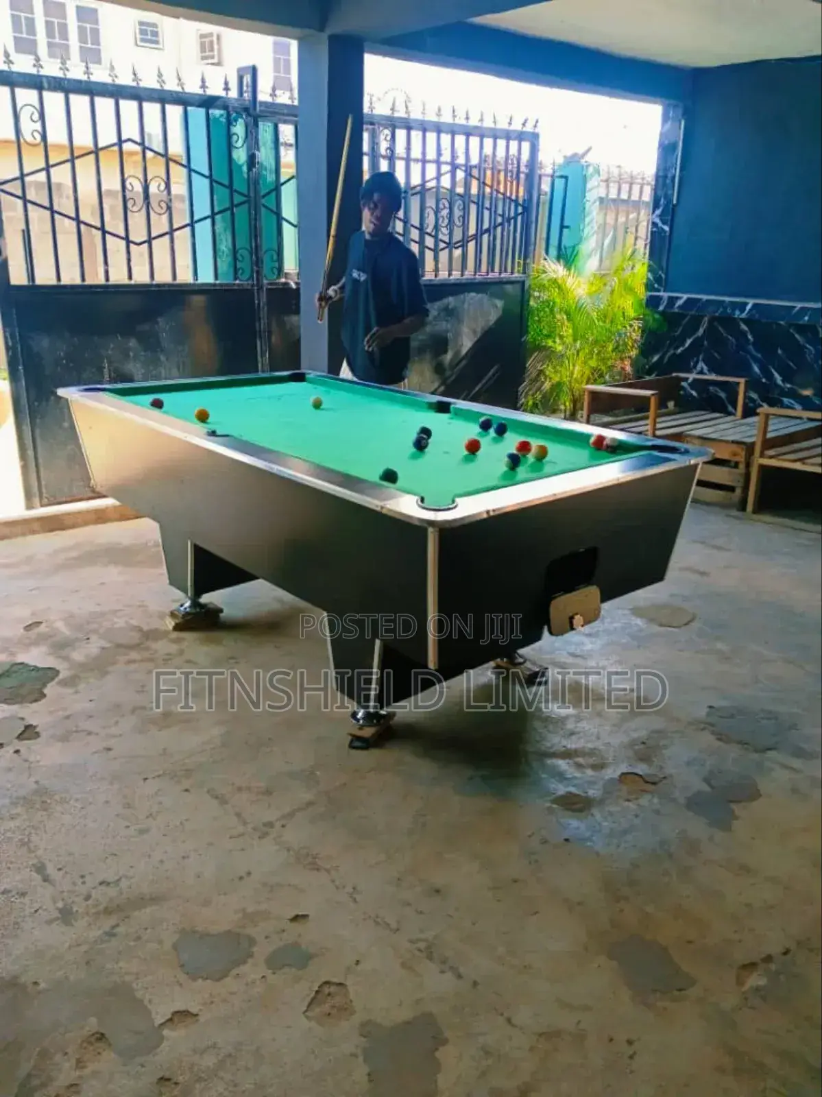Local Snooker Combo: 7ft Table + Complete Accessory Set