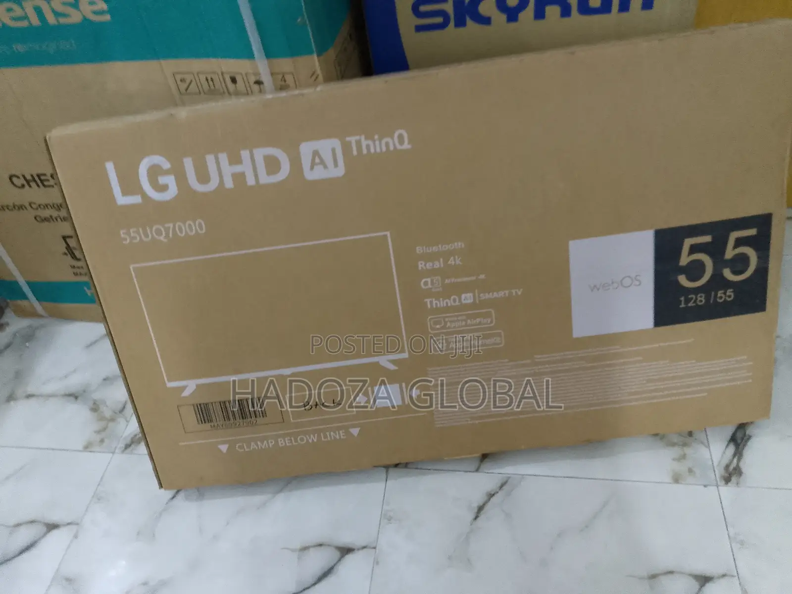 Frameless 4k 55" Inch Lg Smart Tv - Uhd Viewing With Ai Tech