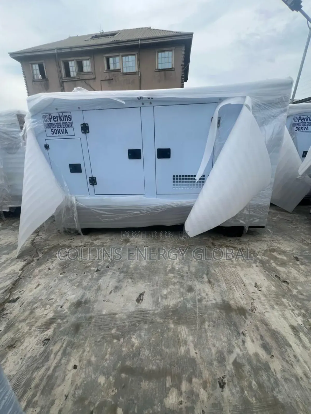 50kva Uk Perkins Soundproof Copper Coil Generator