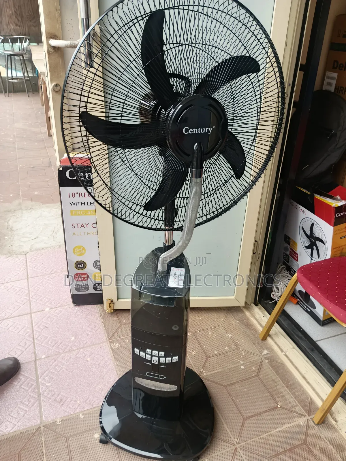 Century 18 Inches FRC-45-F Rechargeable Mist Fan