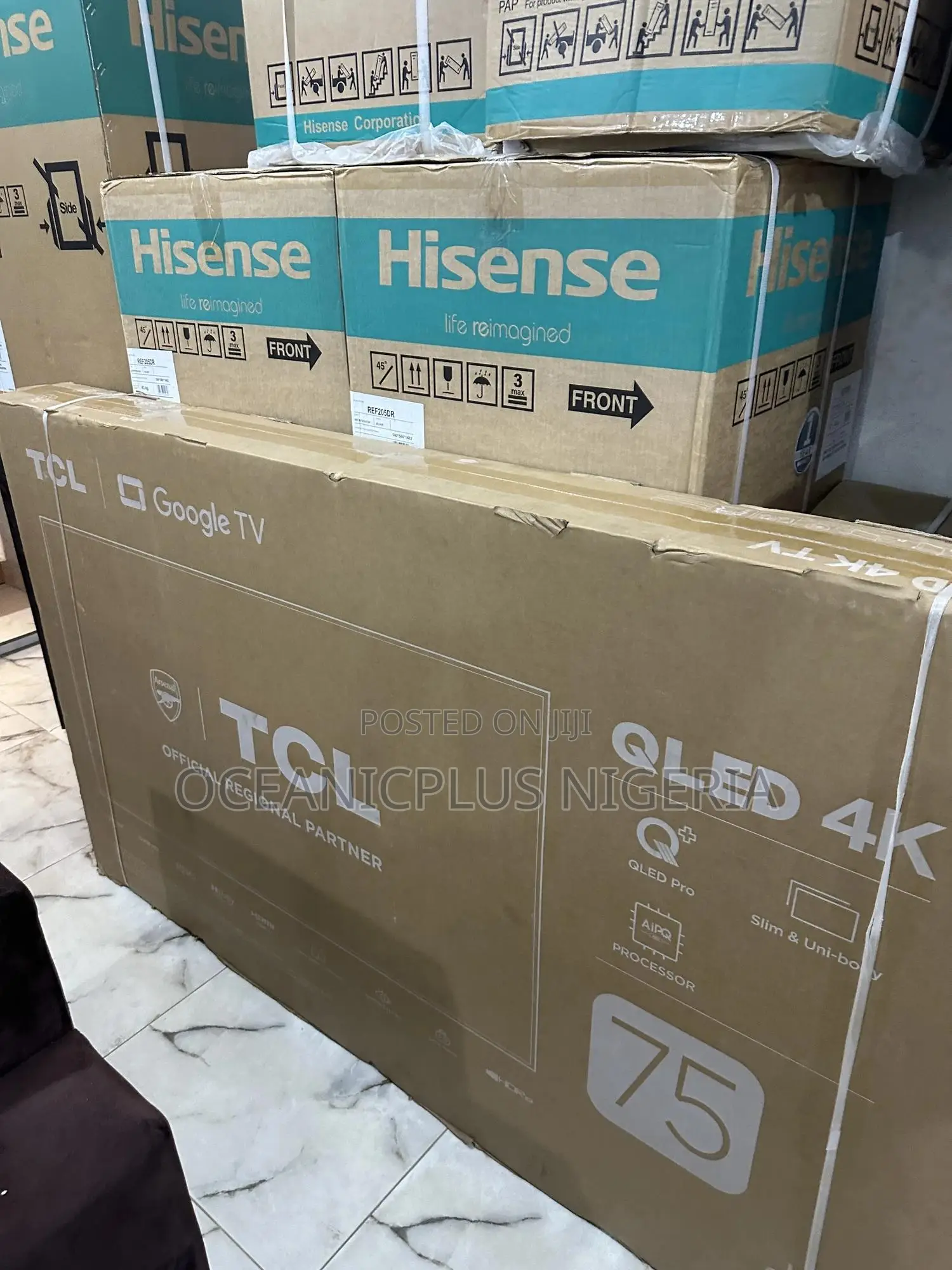 75′′ Inches Titanview TCL 75c655 Qled Google Tv
