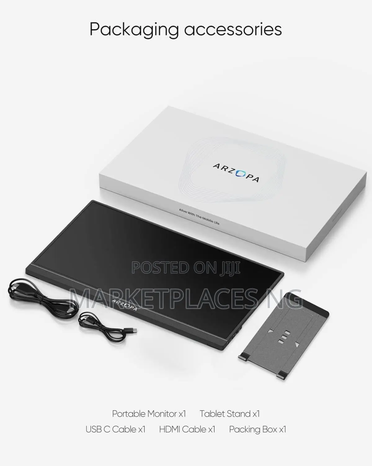 Arzopa 15.6" 144hz Portable Gaming Monitor for Laptop Ps5