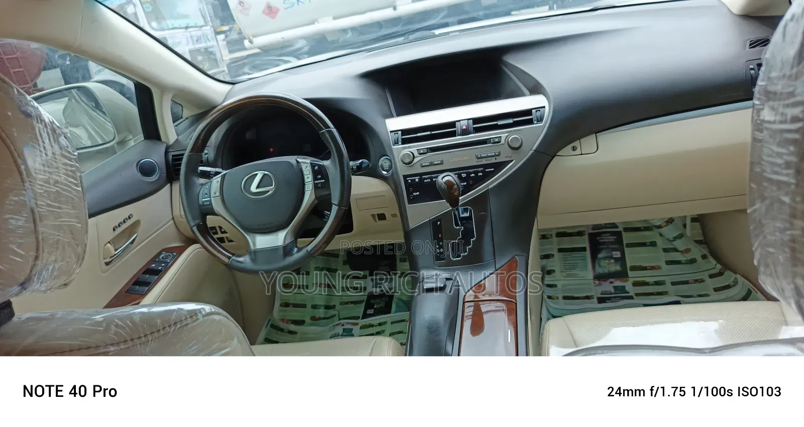 Lexus RX 2015 Gold