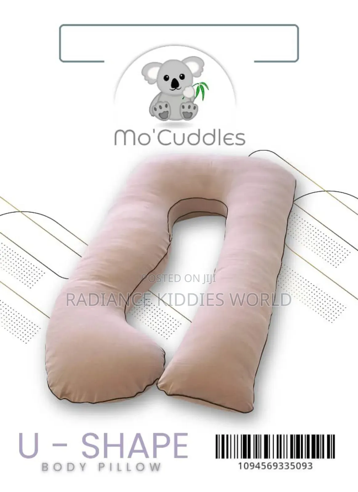 Mocuddles U Shaped Full Body Pregnancy Pillows