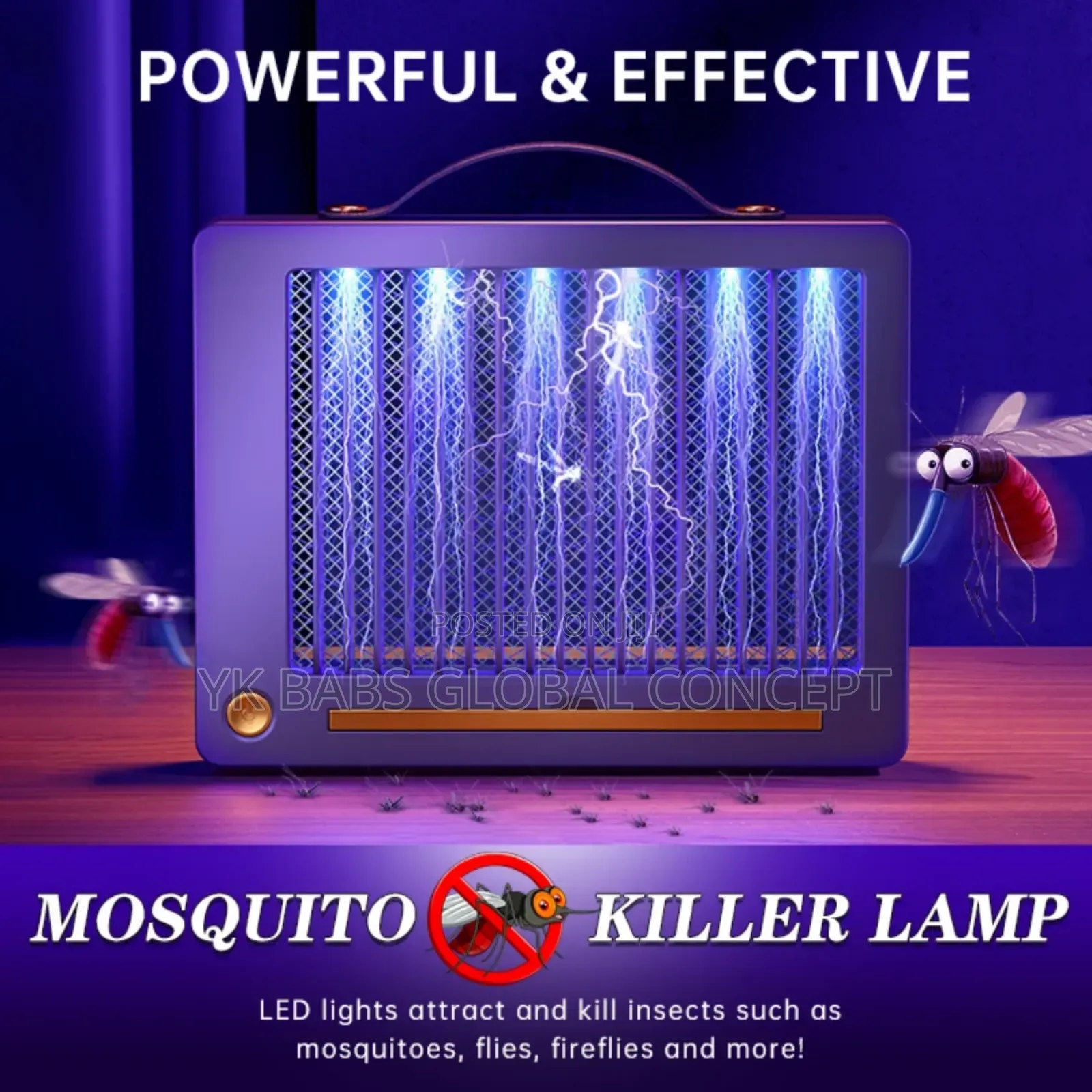 Electric Shock Mosquito Killer Lamp