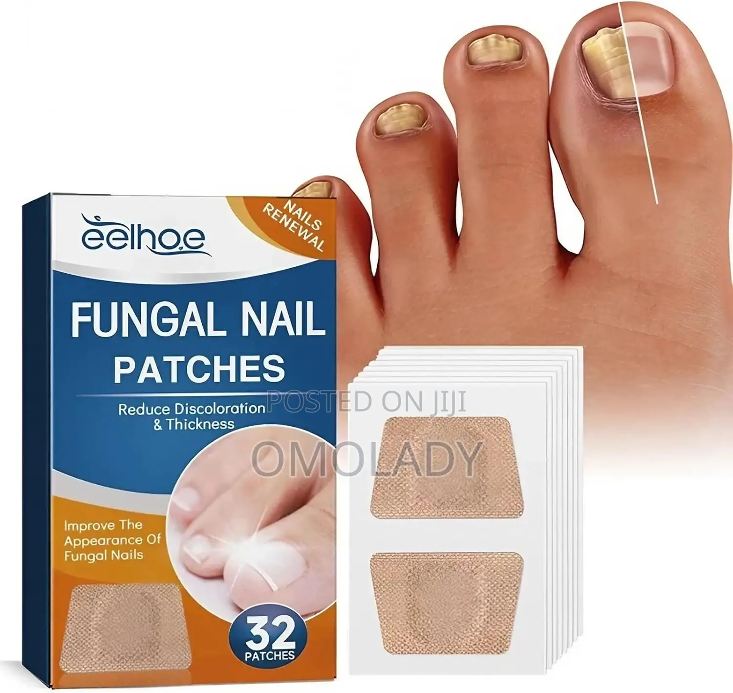 Eelhoe Fungal Nail Repair Patches - 32 PCS