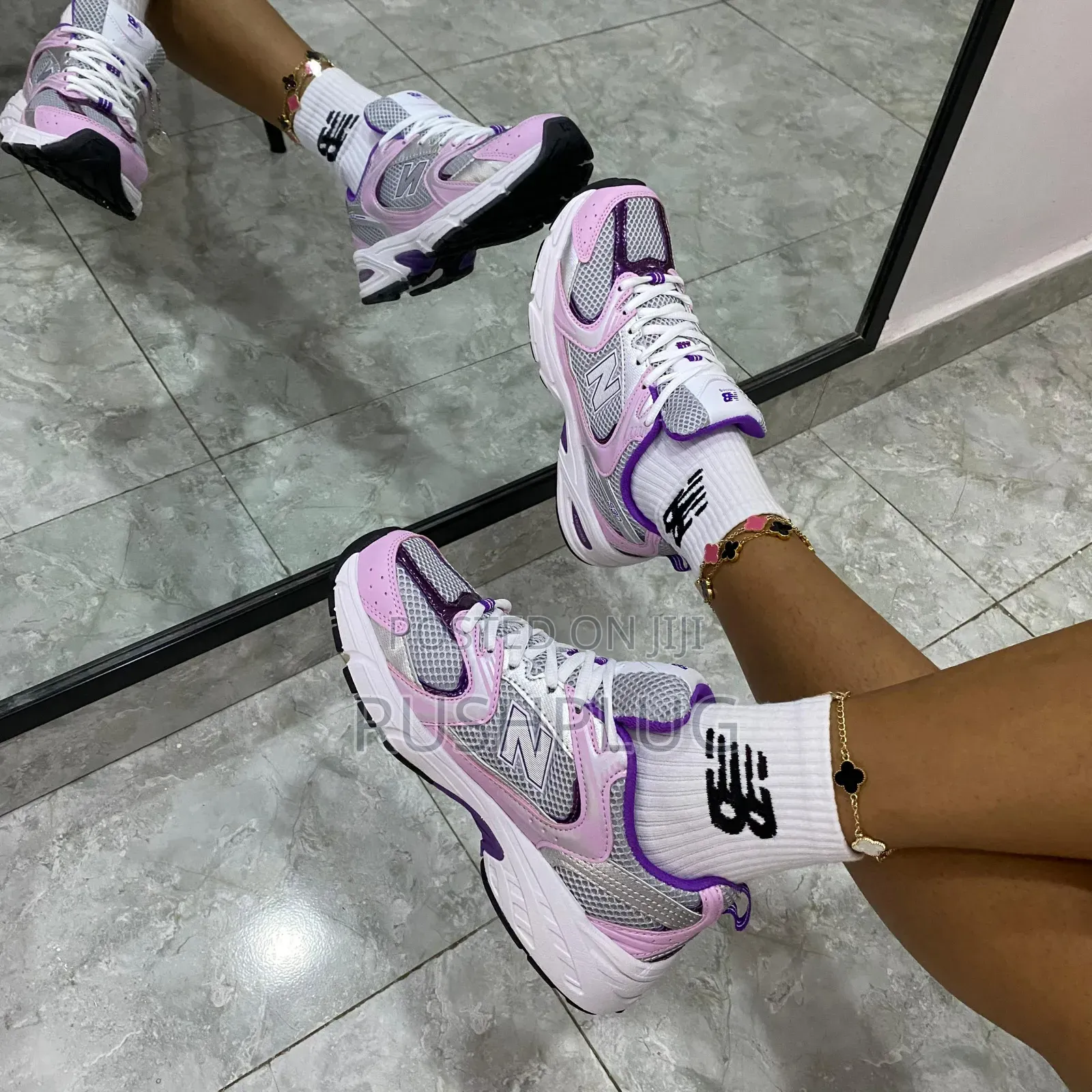 New Balance 530 Purple Sneakers