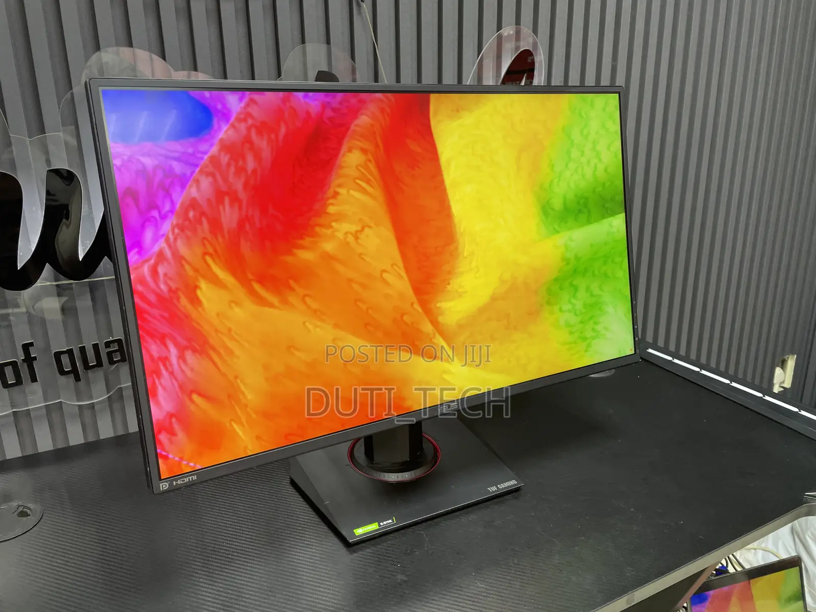 Asus Tuf 27" QHD 1440p, 165hz Ips HDR Gaming Monitor