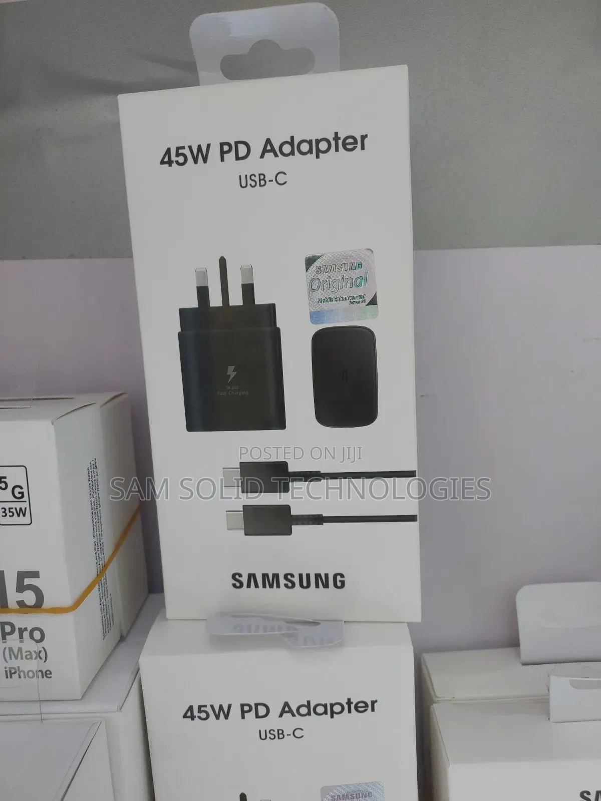 Samsung 45w Type C to Type C Charger