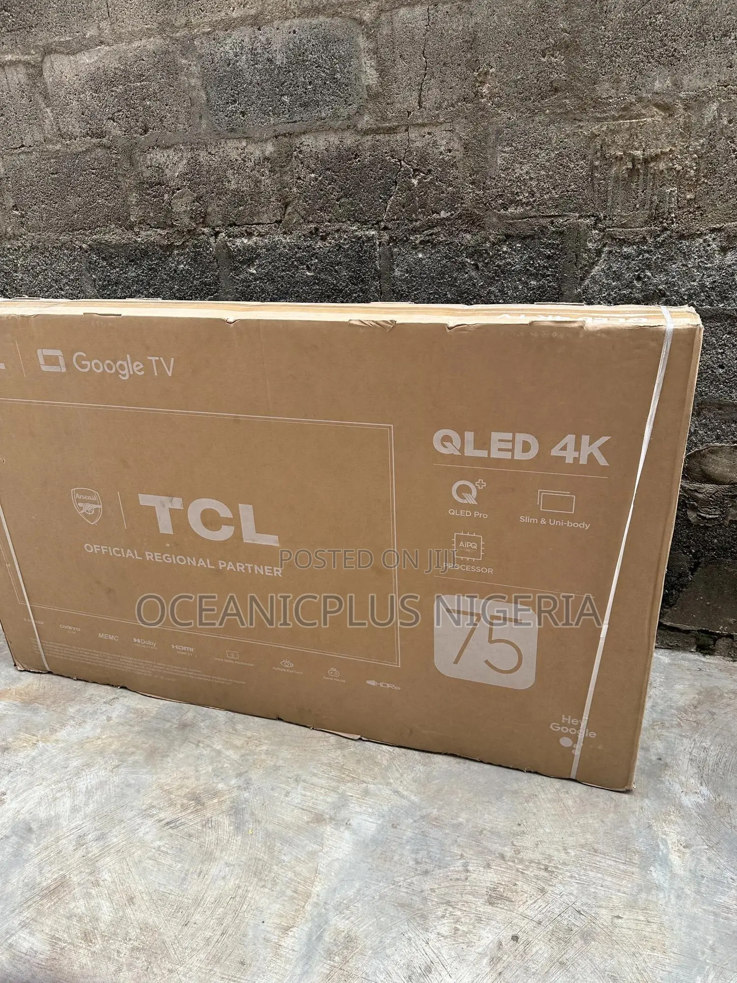 75′′ Inches Prismview TCL 75c655 Qled Google Tv