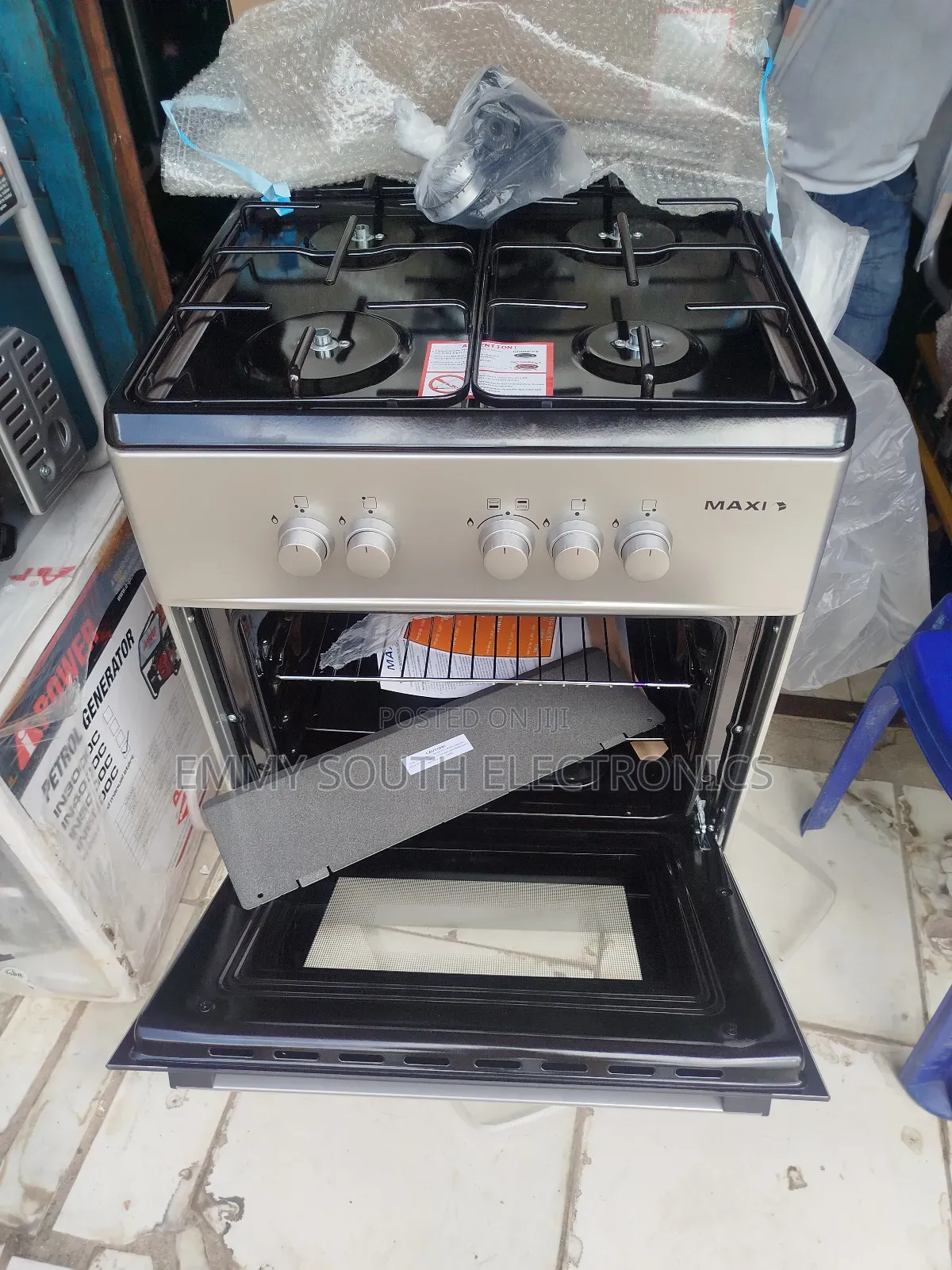 Maxi 4 Burner 60 by 60 All Gas Cooker