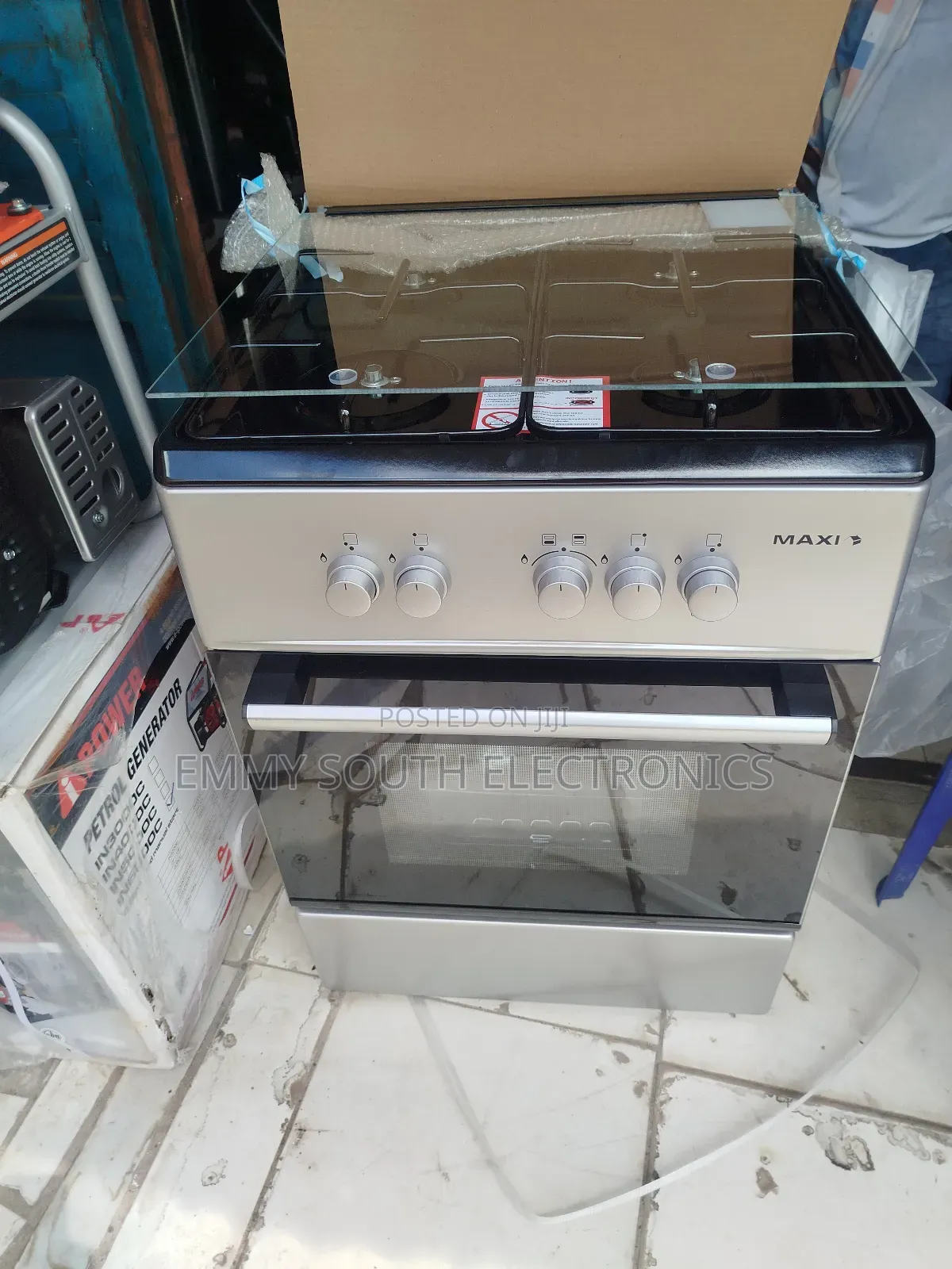 Maxi 4 Burner 60 by 60 All Gas Cooker