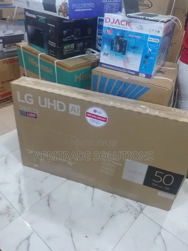 Lg 50" Smart Uhd Led Tv – 2-Year Manufacturer's Guarantee