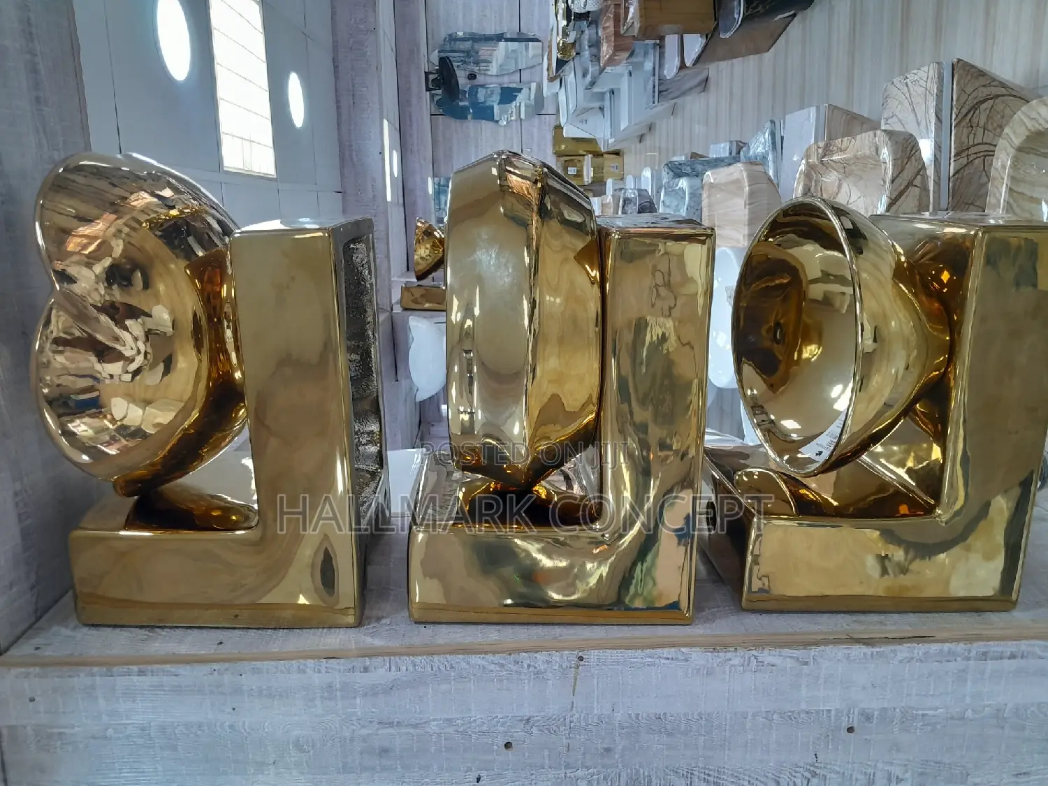 Gold Plated Wash Hand Basins