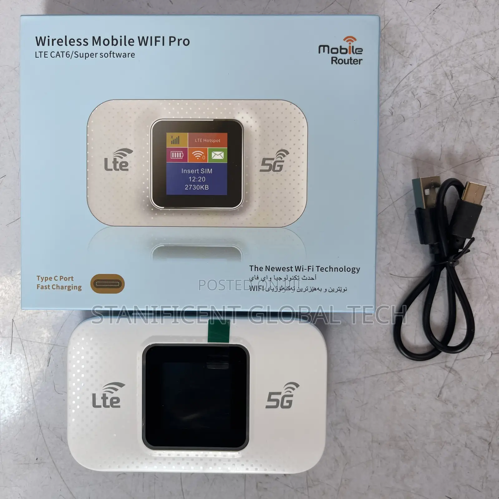 4g/5g Lte Universal Mifi With Backup Battery