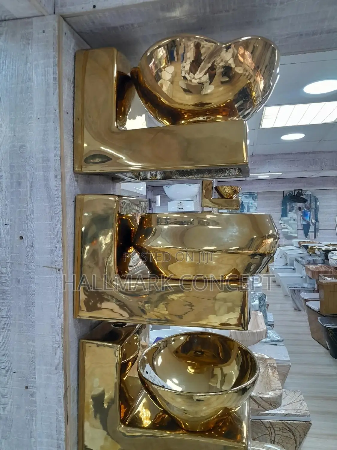 Gold Plated Wash Hand Basins