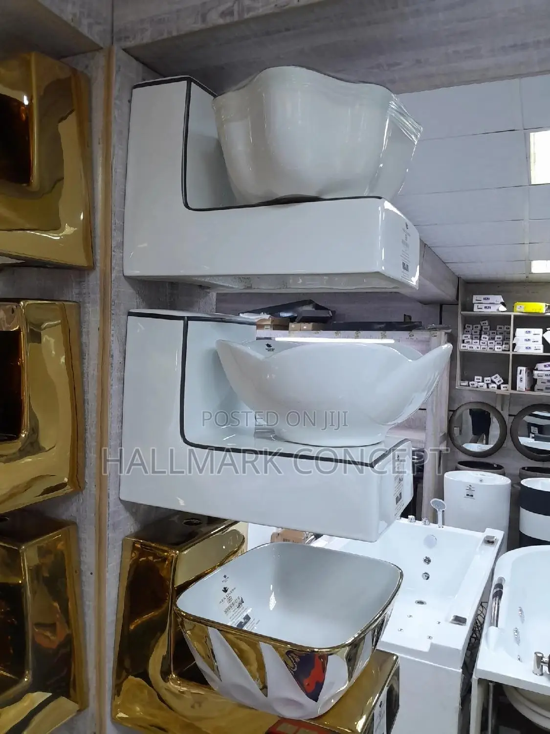 Luxury Suspended Wash Hand Basins
