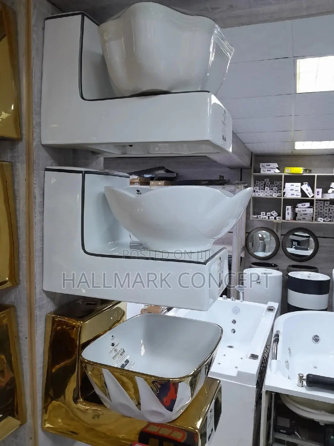 Luxury Suspended Wash Hand Basins