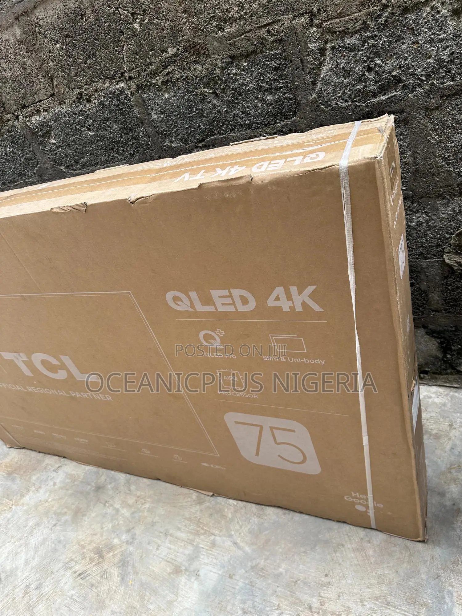 75′′ Inches Wall Sized TCL 75c655 Qled Google Tv
