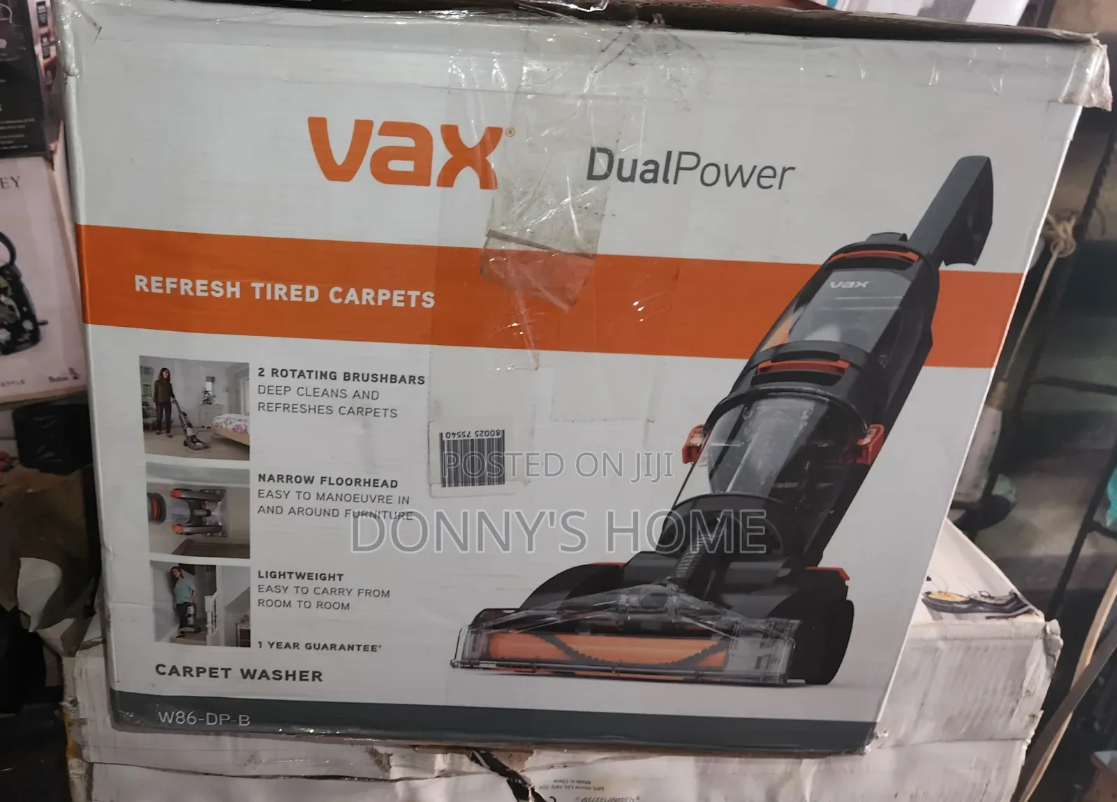Vax Dual Power Carpet Cleaner (Model W86-Dp-B)