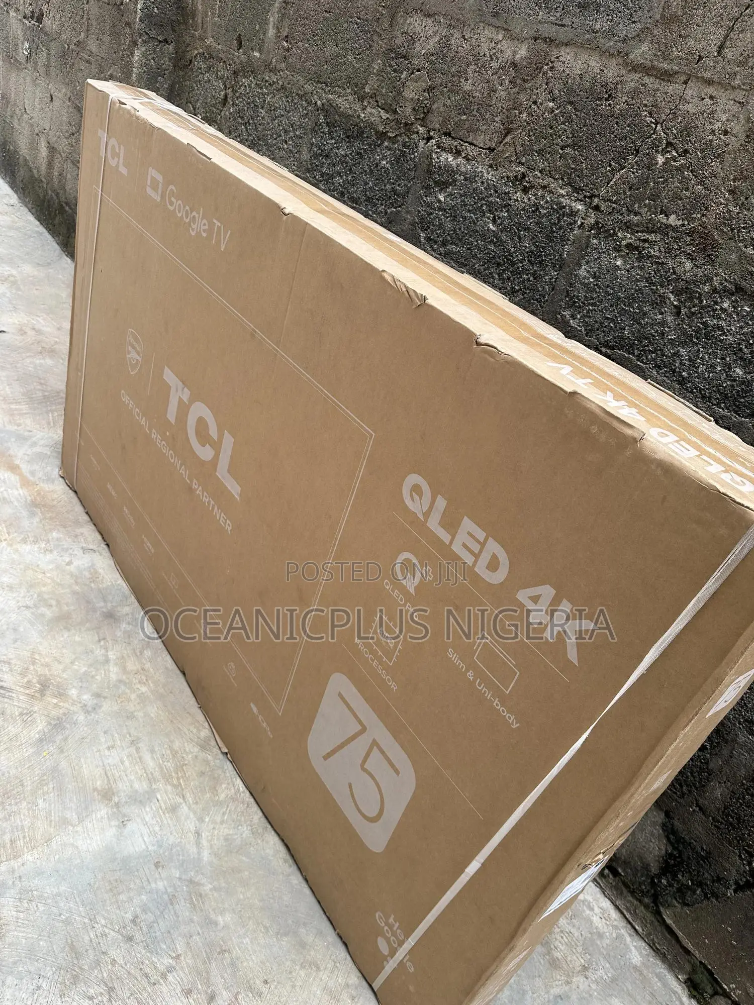 75′′ Inches Giant Screen TCL 75c655 Qled Google Tv