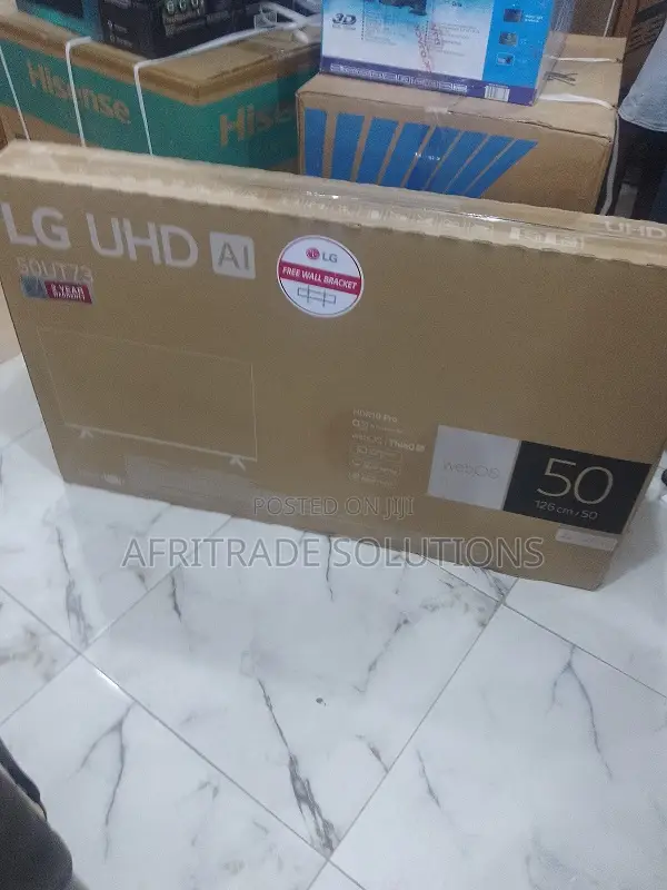 Lg 50" Smart Uhd HDR Led Tv – Wall Mountable Design
