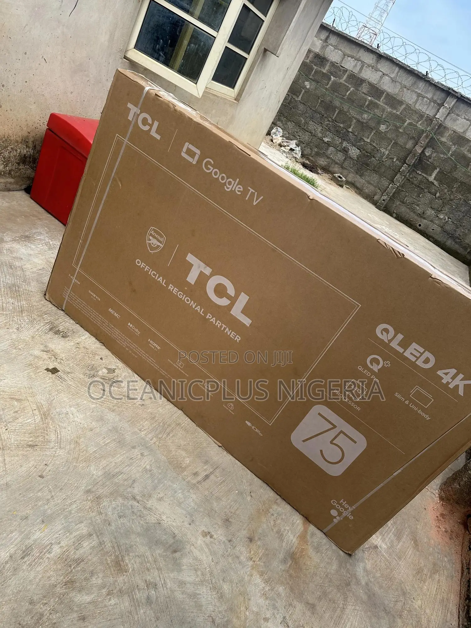 75′′ Inches Rich Color Spectrumtcl 75c655 Qled Google Tv