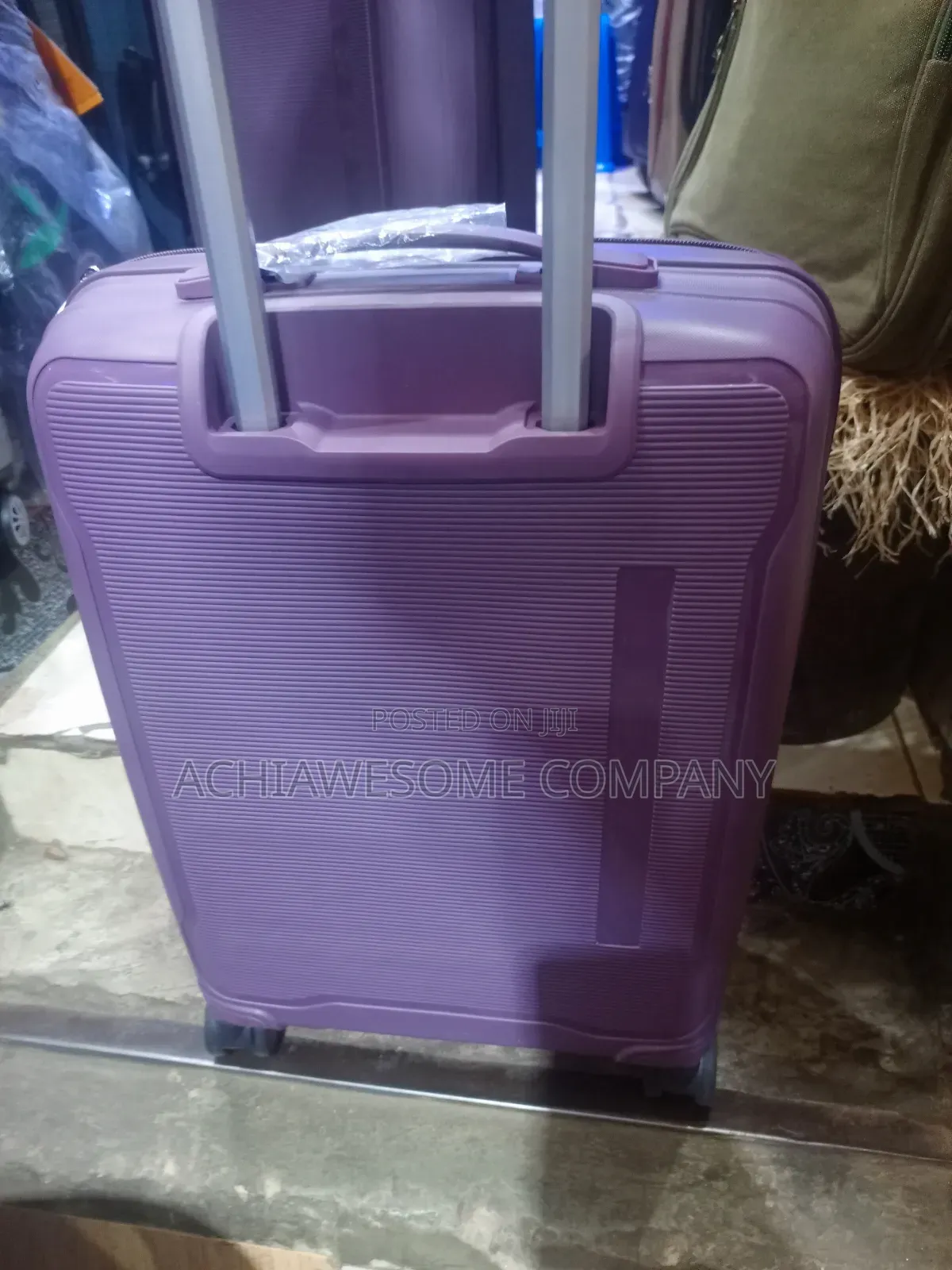 Small Unbreakable Rubber Luggage