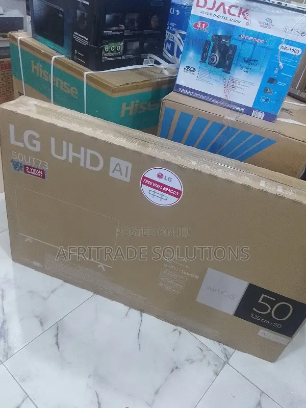 Lg 50" Smart Uhd HDR Led Tv – Great for Online Learning