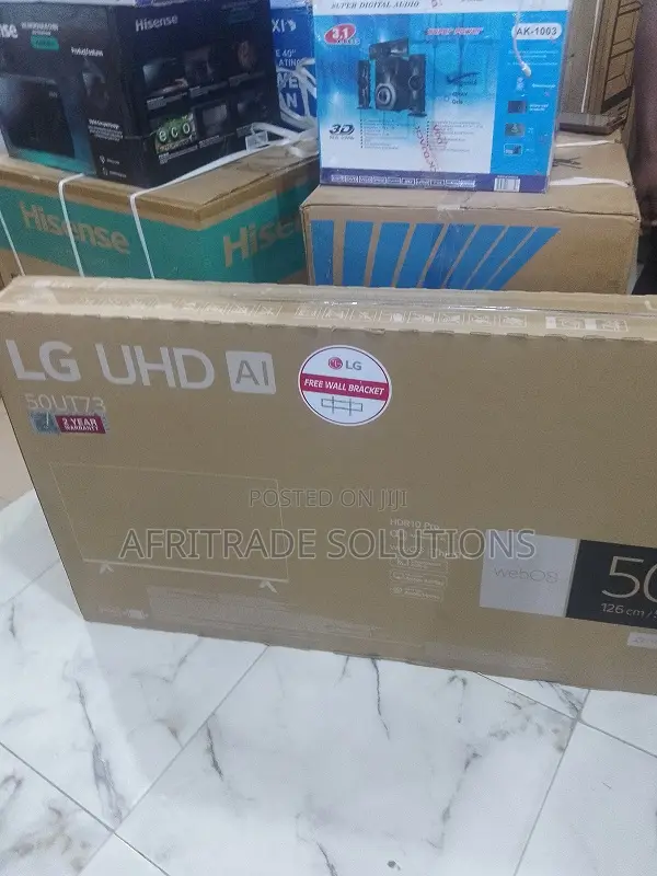 Lg 50" Smart Uhd Tv – Supports Multiple Streaming Apps