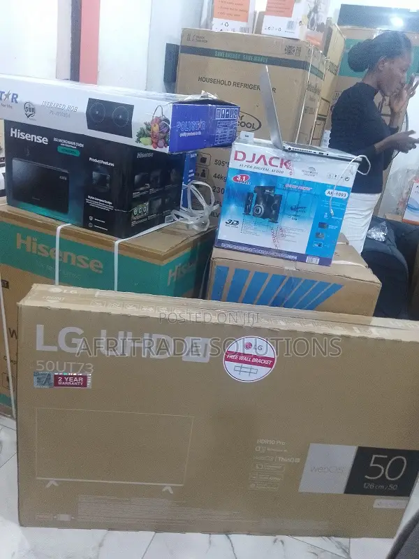 Lg 50" Smart Uhd Tv – Supports Multiple Streaming Apps