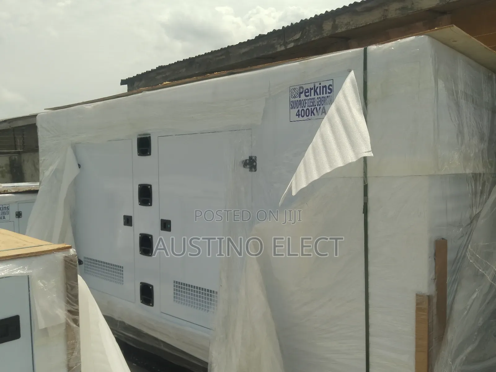Pure Copper Wire Perkins 400kva Soundproof