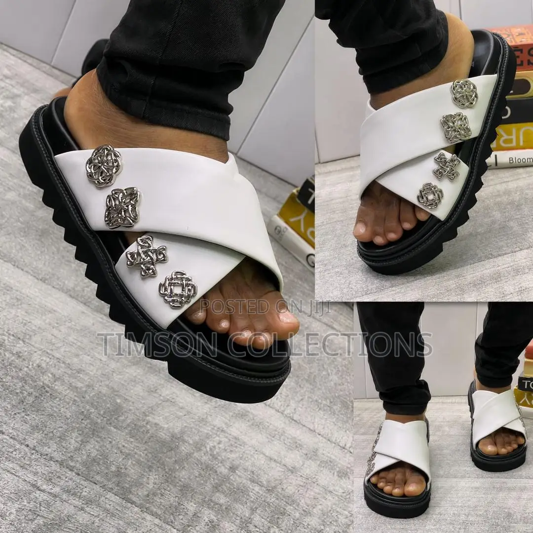 Toga Luxury Skull Slides Not Regular