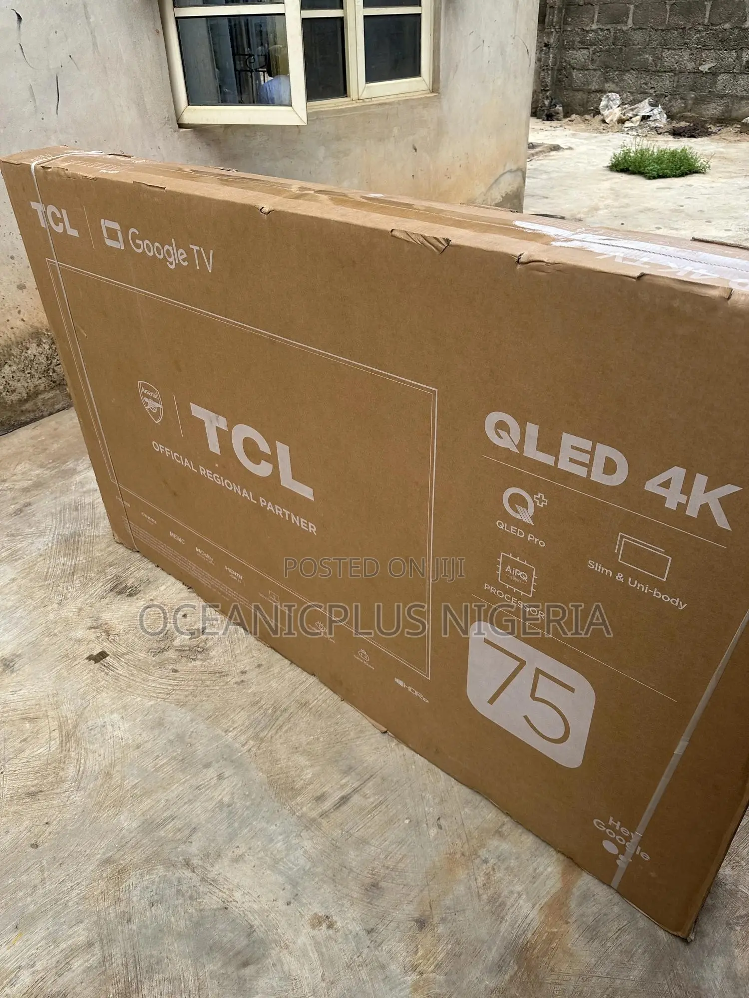 75′′ Inches TCL 75c655 Qled Smart Google Tv Interface
