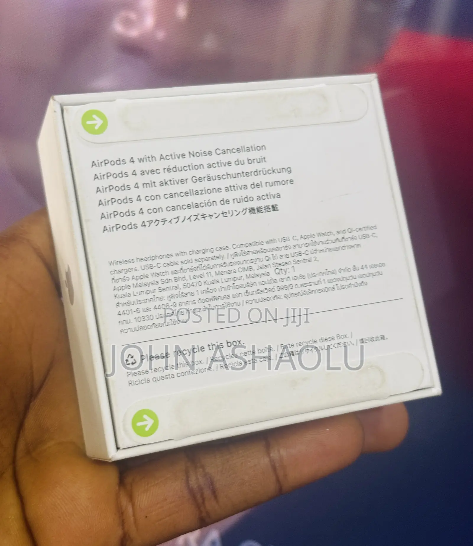 Original New Airpods 4 With Anc (Active Noise Cancellation)