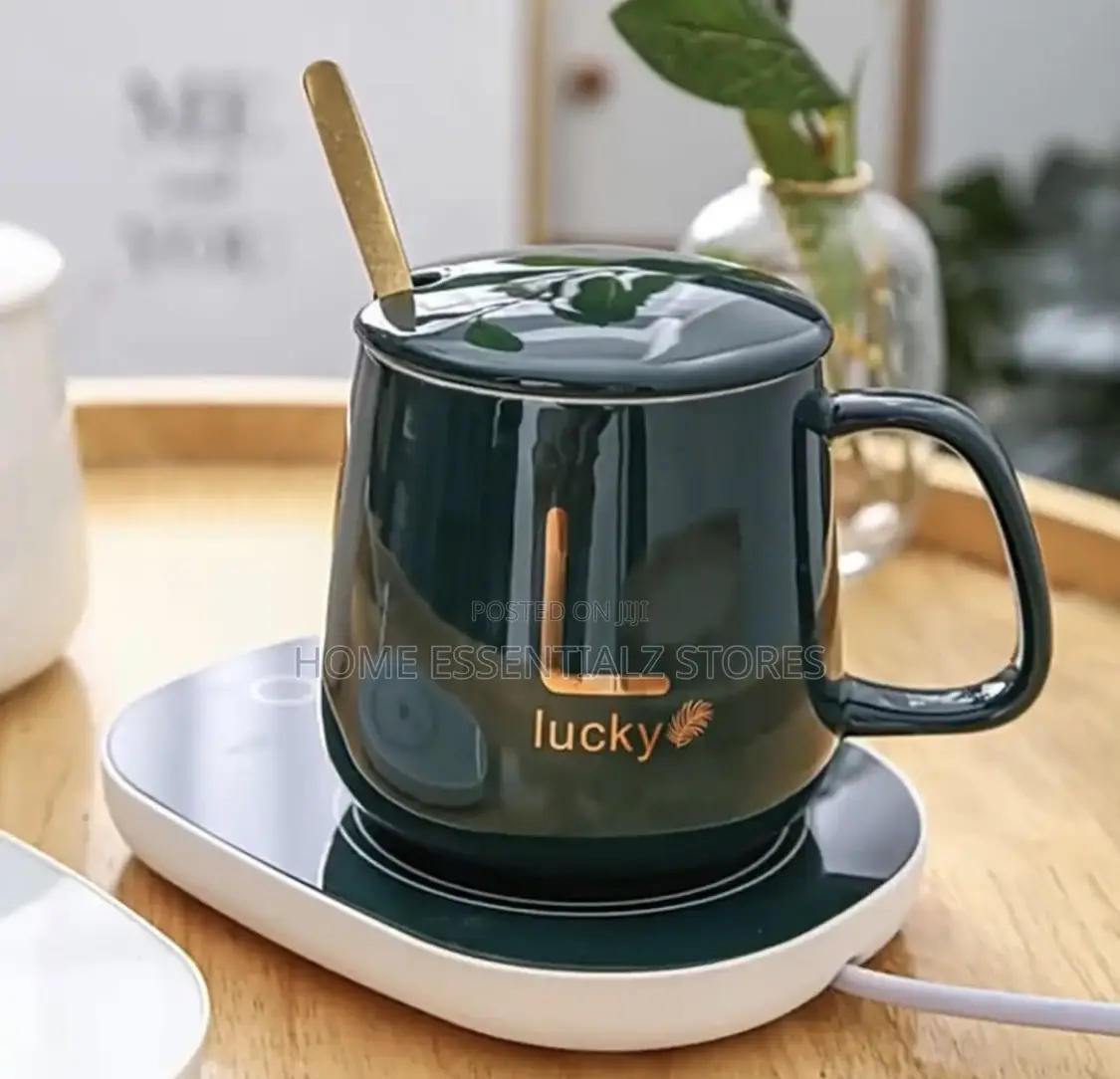 Coffee Mug With Placement Heat Pad