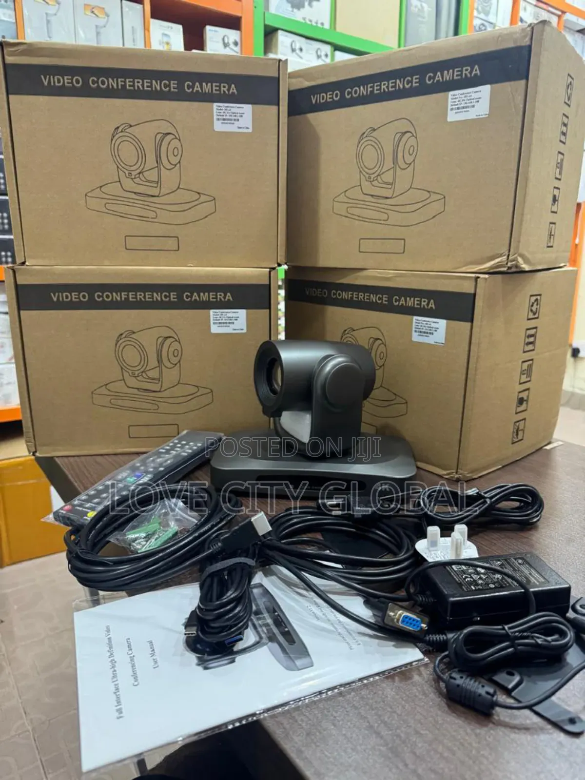 Uhd PTZ Video Conference Camera Ai Tracking 30x 4 Way Use