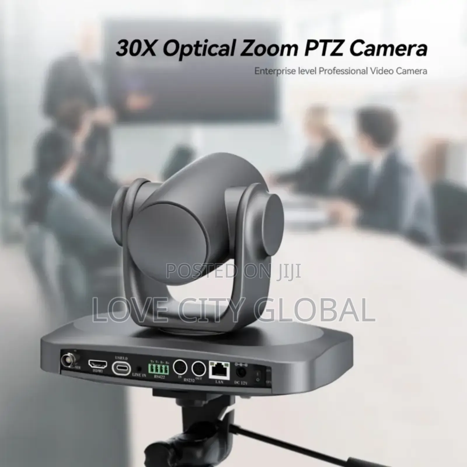 Uhd PTZ Video Conference Camera Ai Tracking 30x 4 Way Use