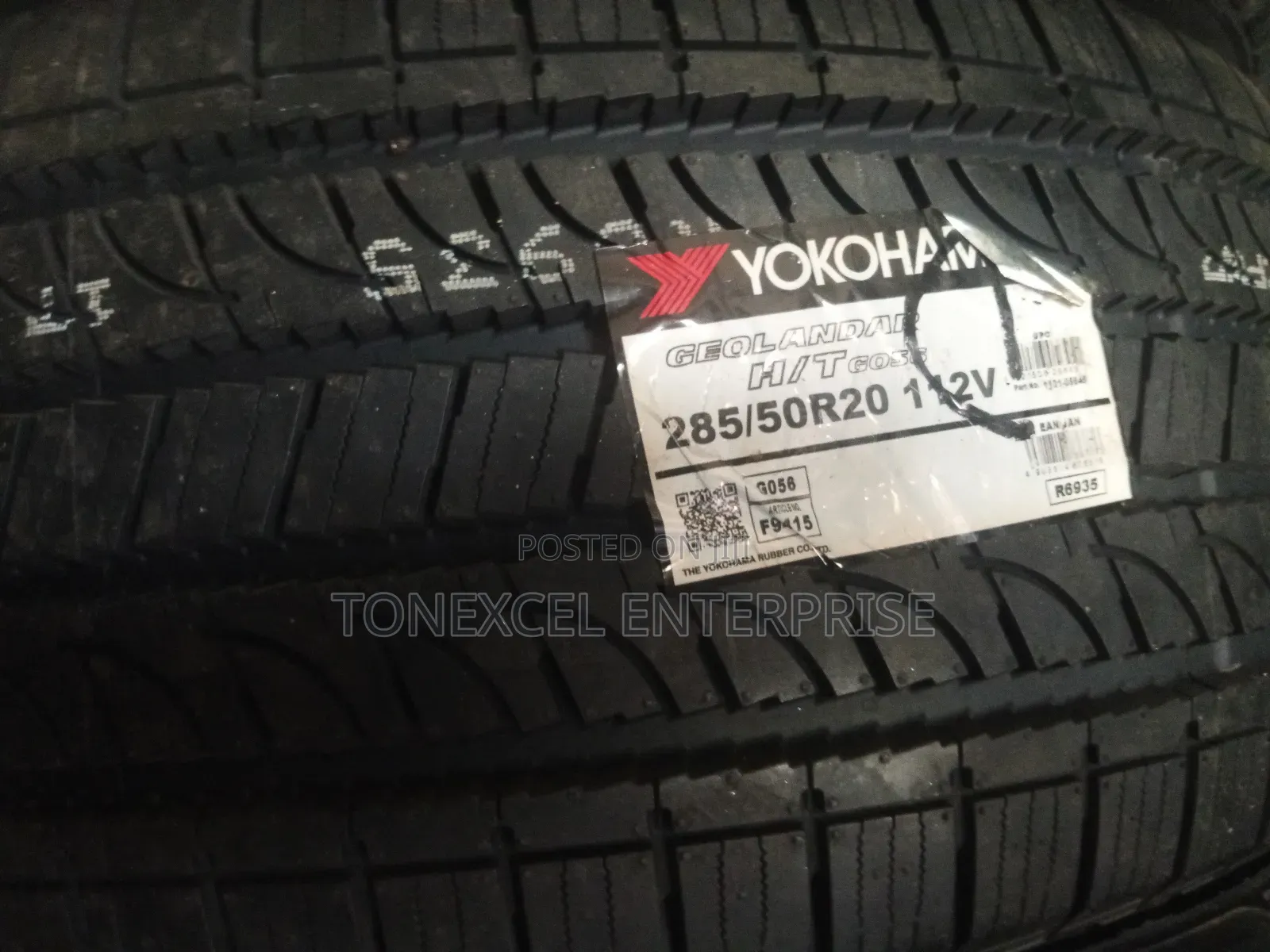 Latest Yokohama Tyre 285/50/20 Japan Premium Brand