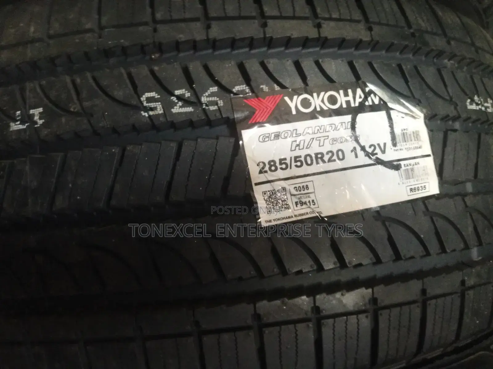 Latest Yokohama Tyre 285/50/20 Japan Premium Brand