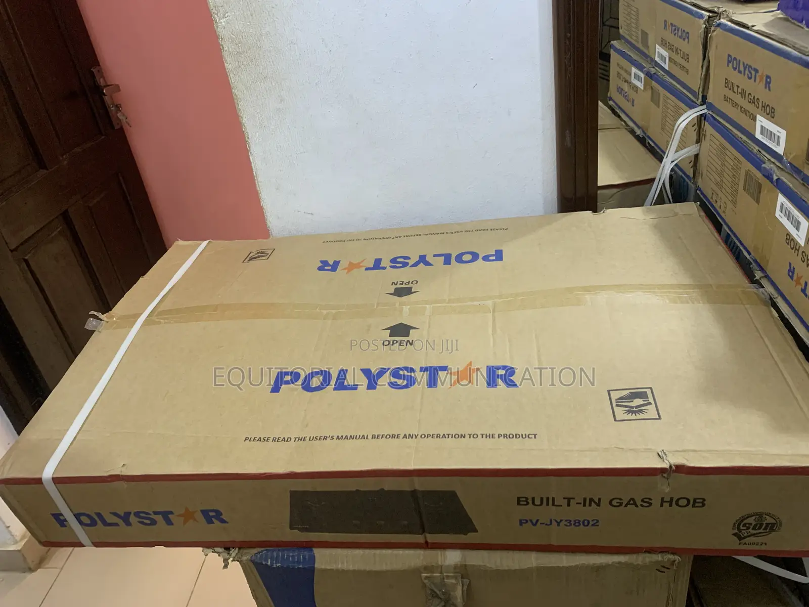 Gas Cooking Redefined – Polystar Pv-Jy3802 Black Glass