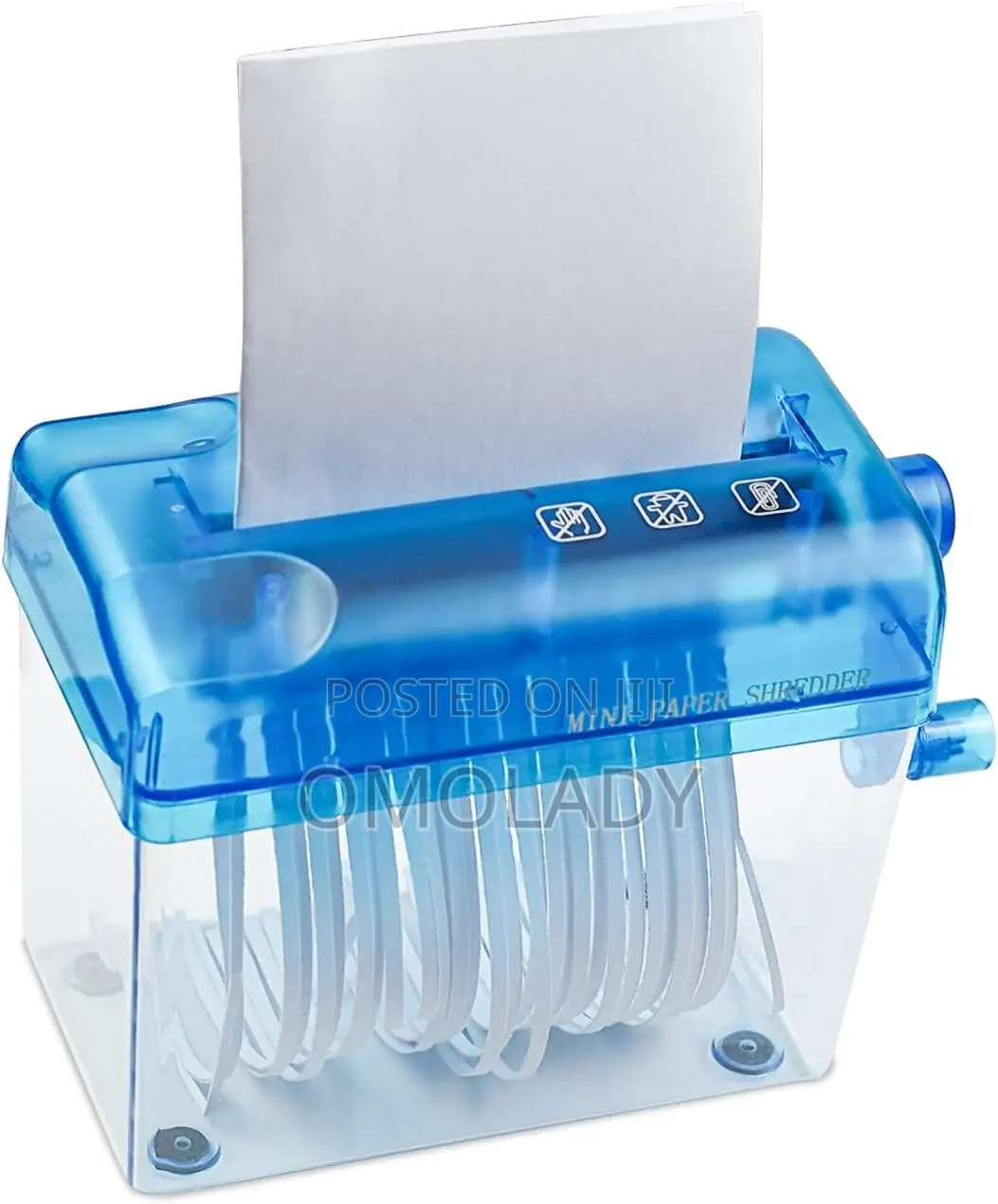 Desktop Manual Paper Shredder Machine