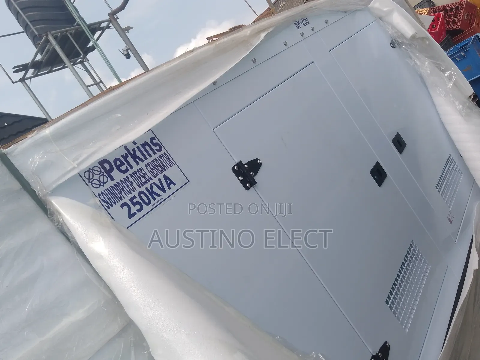 Complete 250kva "Perkins" Soundproof
